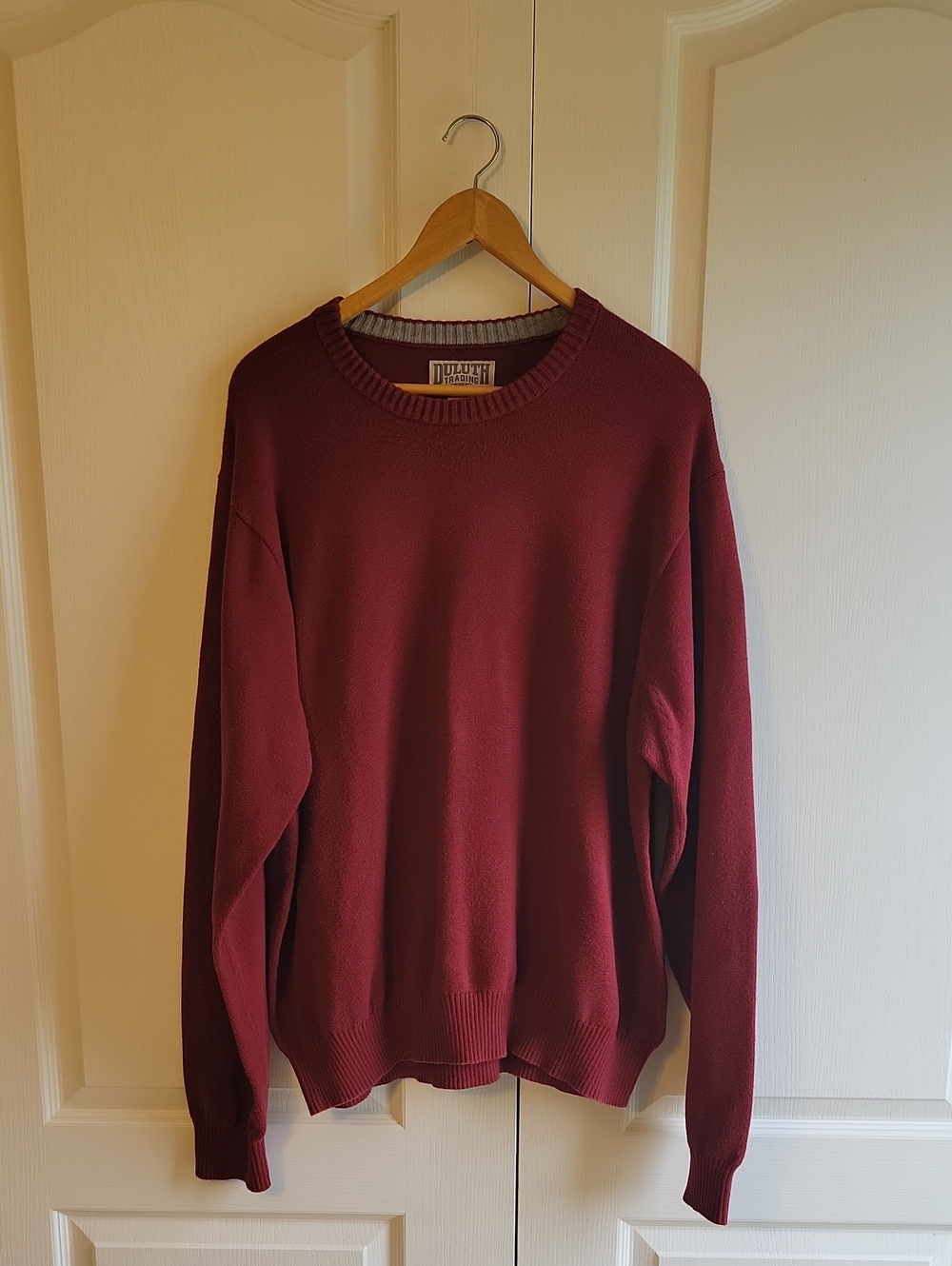 Duluth Trading Co. Men's Cotton Crewneck Sweater XL